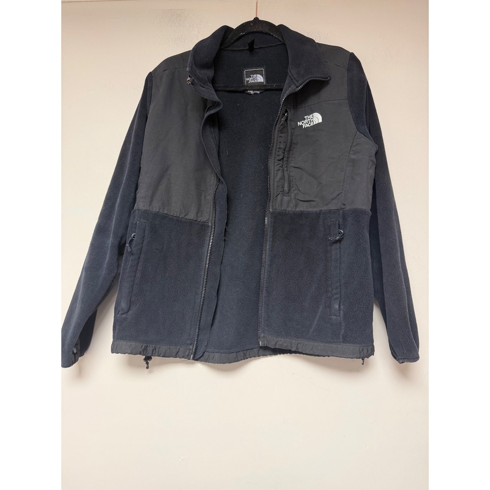 The North‎ Face Fleece Jacket Black Womens M Full Zip Outdoor Casual
